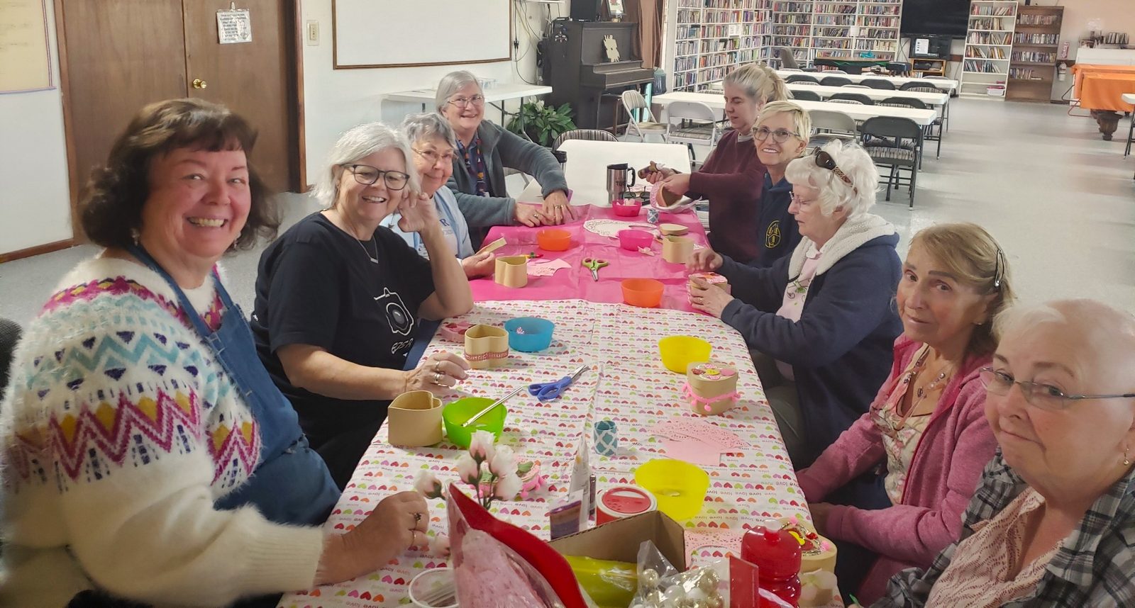 Valentine craft session