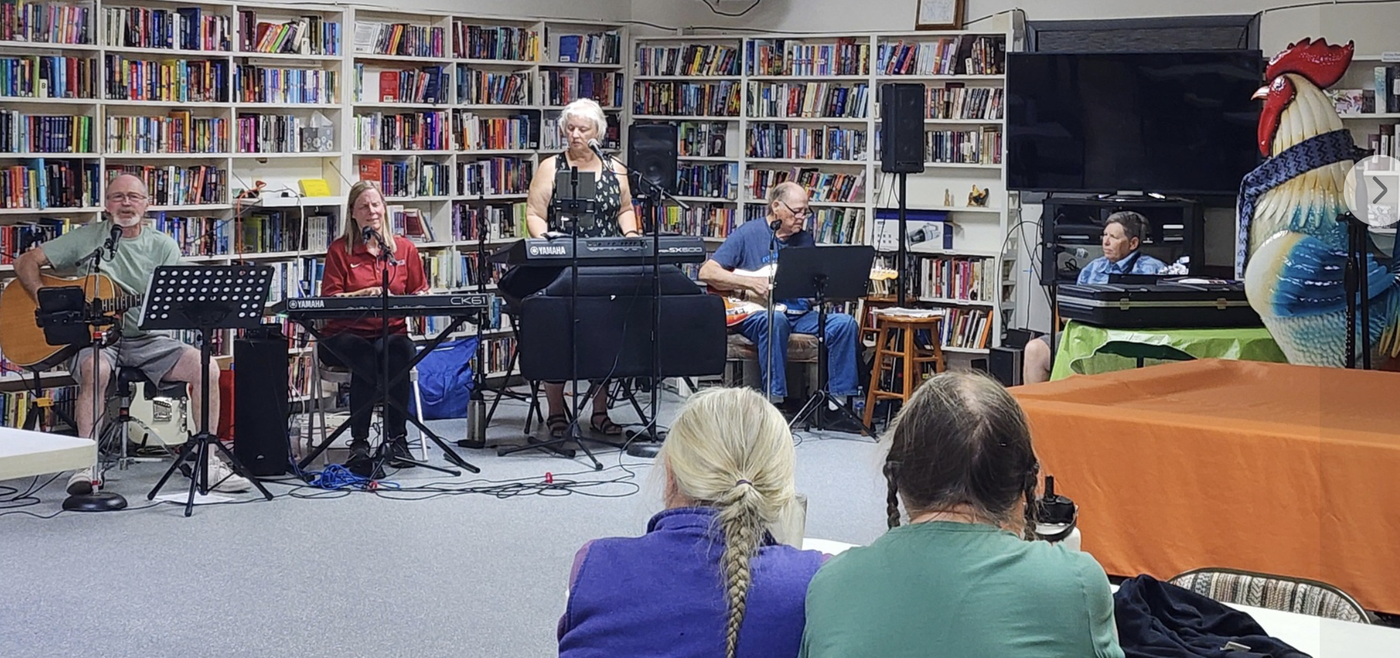 Jam session in the library